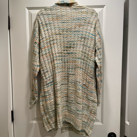 Anthropologie Cardigan Multi-Colored Size LARGE - Picture 4 of 9